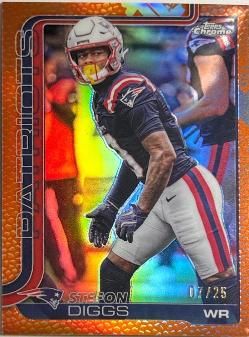Stefon Diggs [Leather Orange] #205