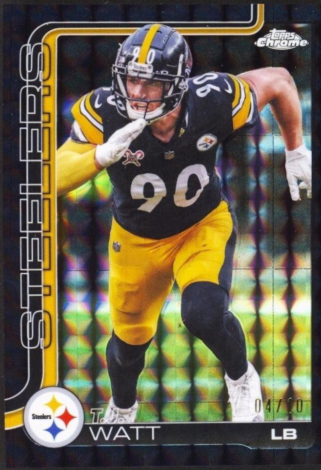 T.J. Watt [Black Geometric Refractor] #258