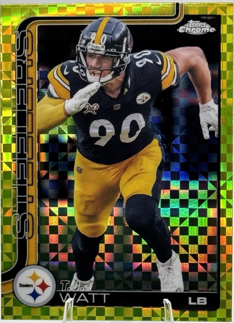 T.J. Watt [X-Fractor Green] #258