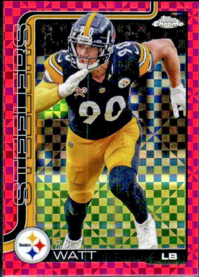 T.J. Watt [X-Fractor Pink] #258