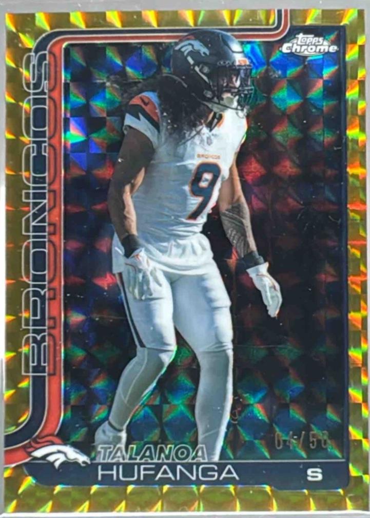 Talanoa Hufanga [Gold Geometric Refractor] #94