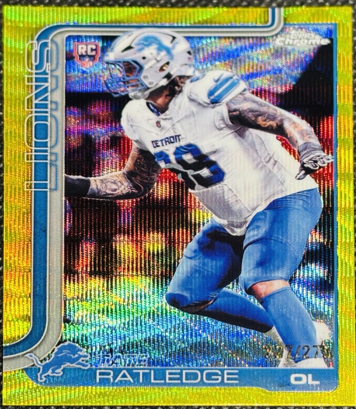 Tate Ratledge [Yellow Wave Refractor] #383