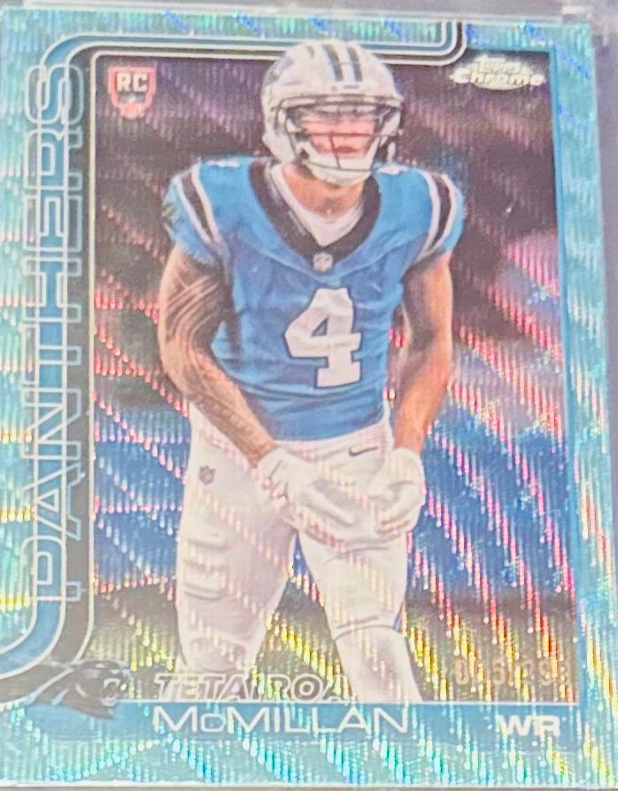Tetairoa McMillan [Teal Wave] #326