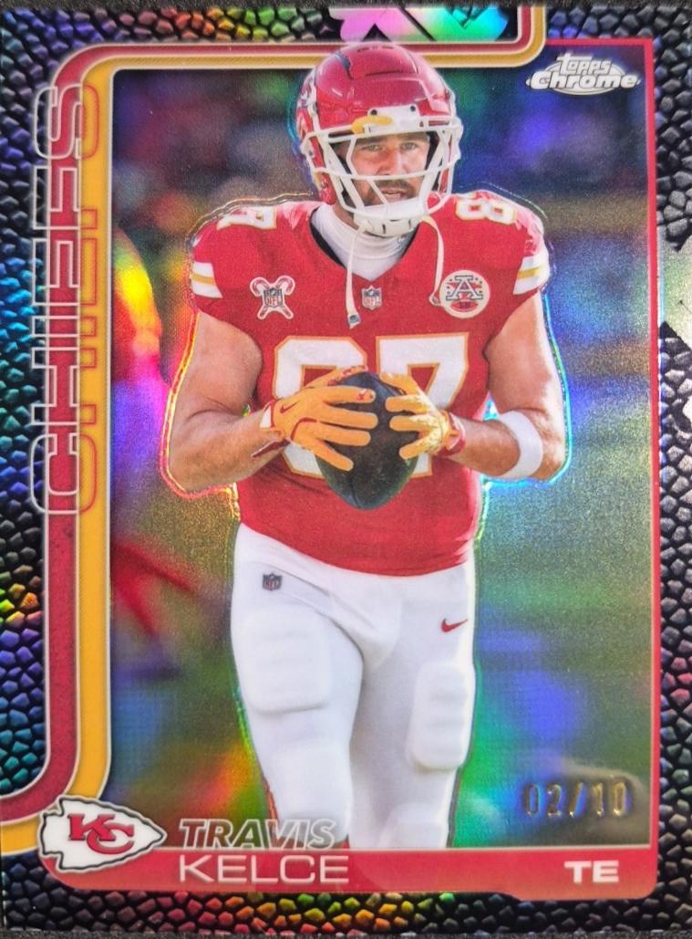 Travis Kelce [Leather Black] #150