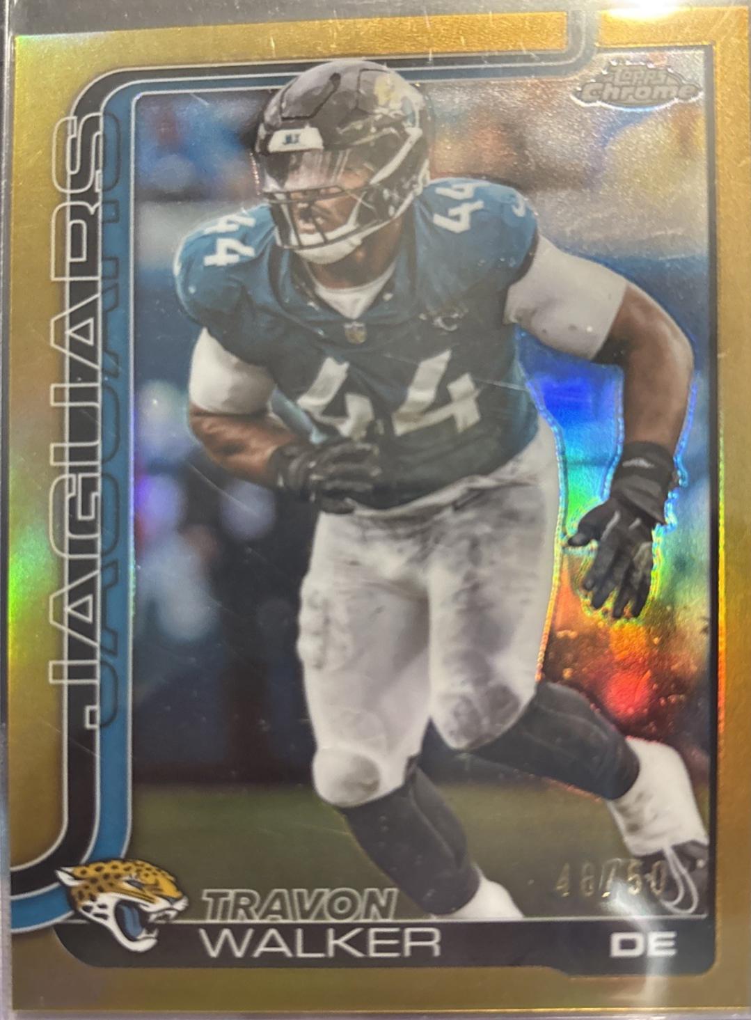 Travon Walker [Gold Refractor] #141
