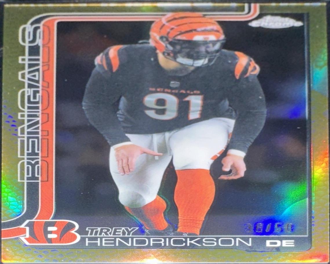 Trey Hendrickson [Leather Gold] #65