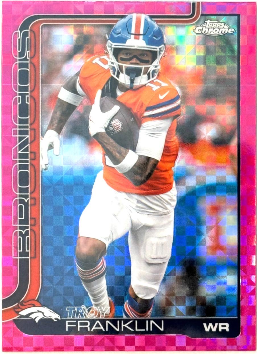 Troy Franklin [X-Fractor Pink] #91