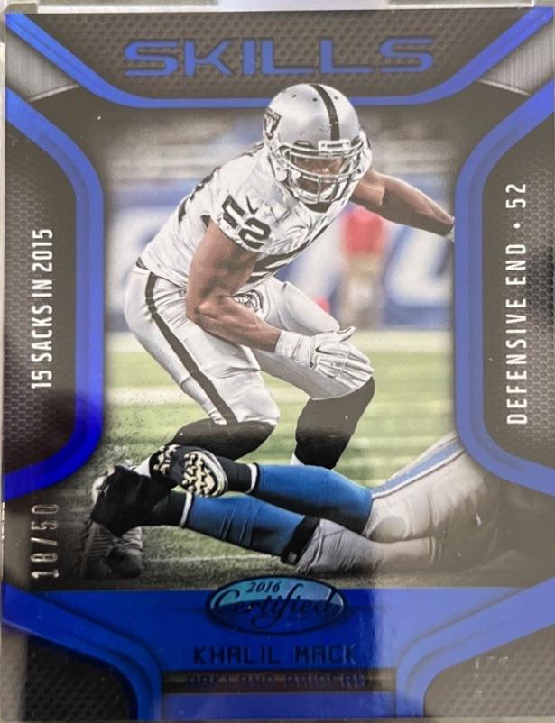 Khalil Mack [Blue] #18