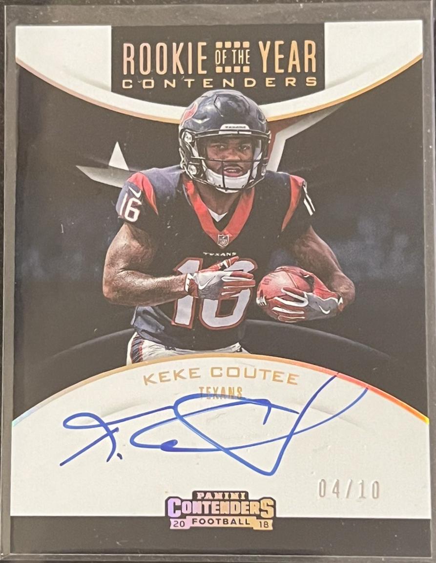 Keke Coutee [Autograph Gold]