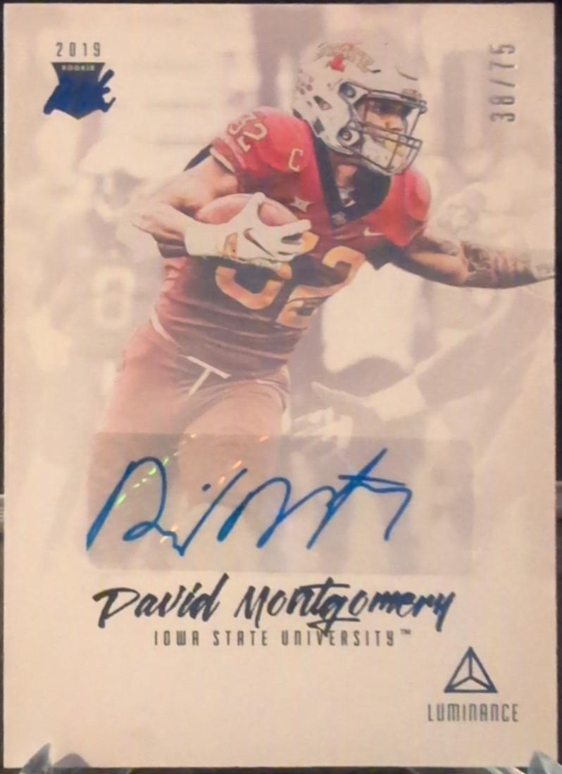 David Montgomery [Blue] #RI-DM