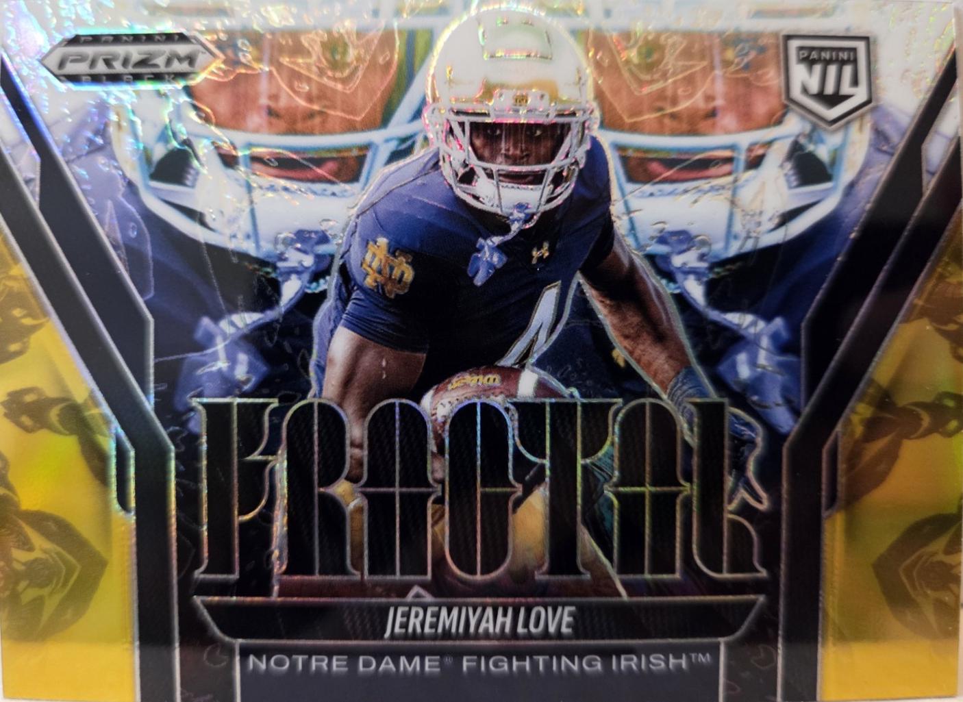 Jeremiyah Love [Gold] #18