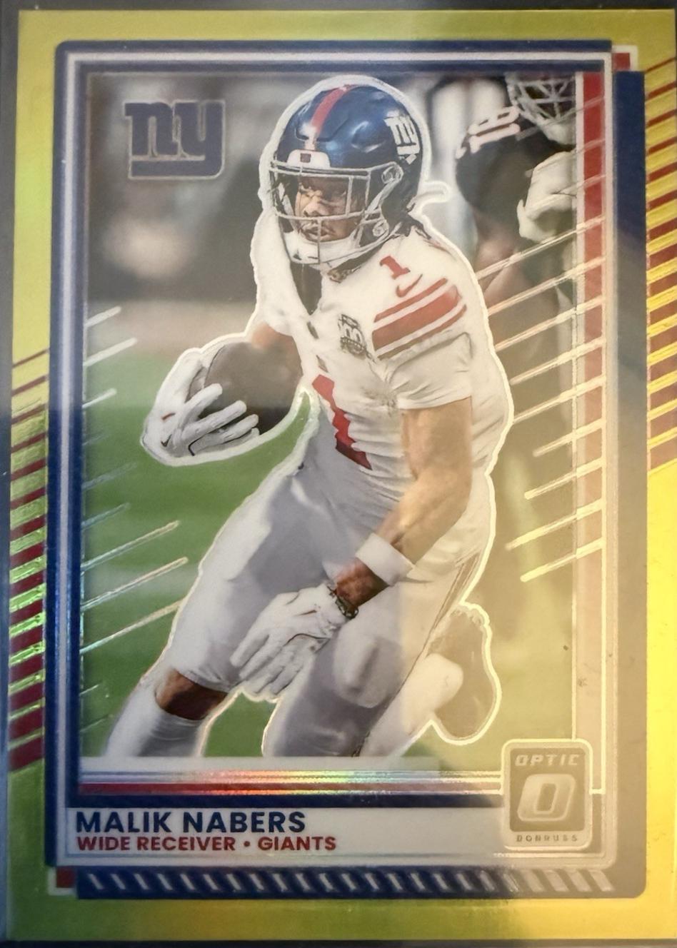 Malik Nabers [Gold] #182