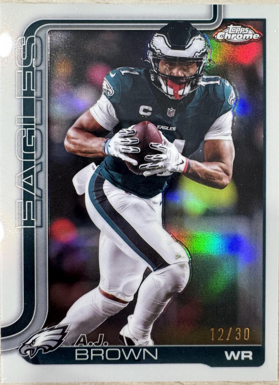 A.J. Brown [White Refractor] #243