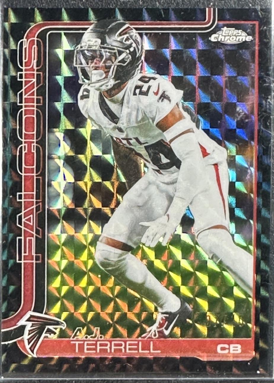 A.J. Terrell [Black Geometric Refractor] #19