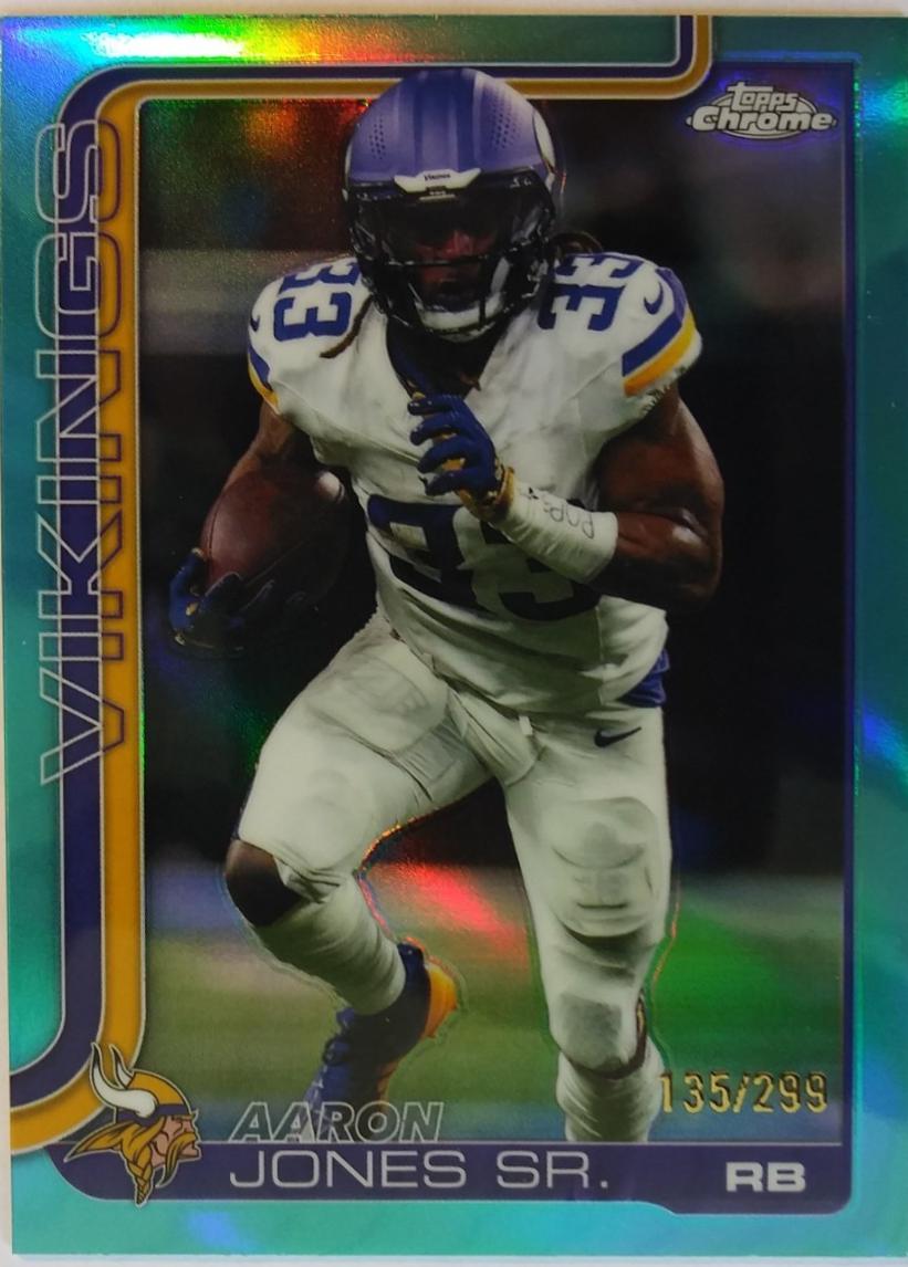 Aaron Jones Sr. [Teal Wave] #201