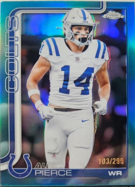 Alec Pierce [Aqua Refractor] #125