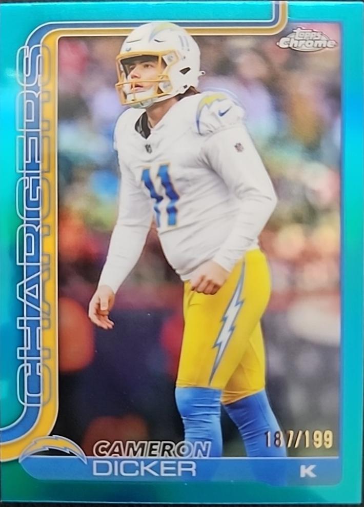 Cameron Dicker [Blue Wave Refractor] #162