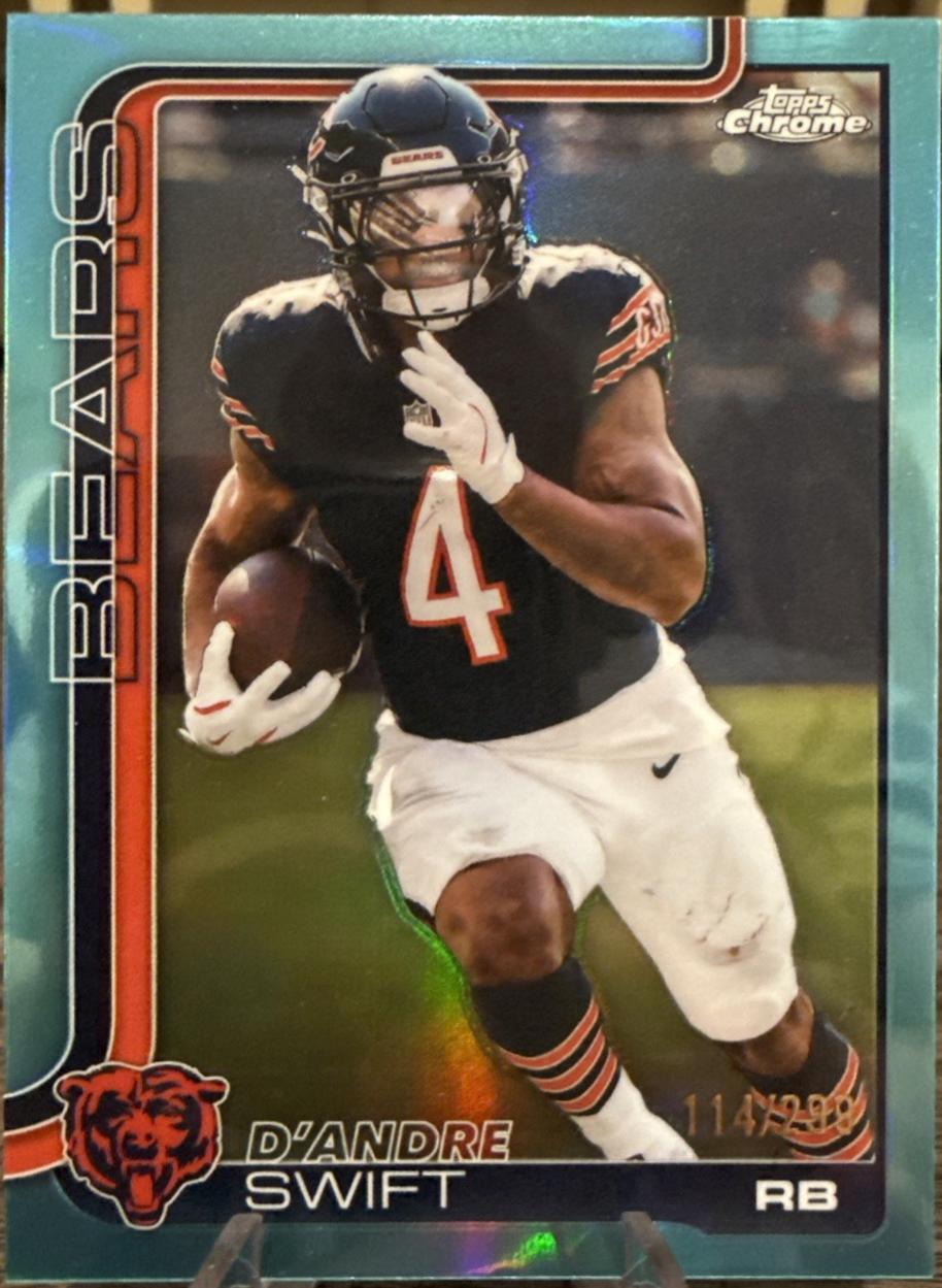 D'Andre Swift [Teal Refractor] #53