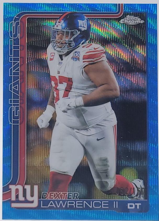 Dexter Lawrence II [Blue Wave Refractor] #230