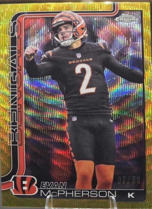 Evan McPherson [Leather Gold] #64