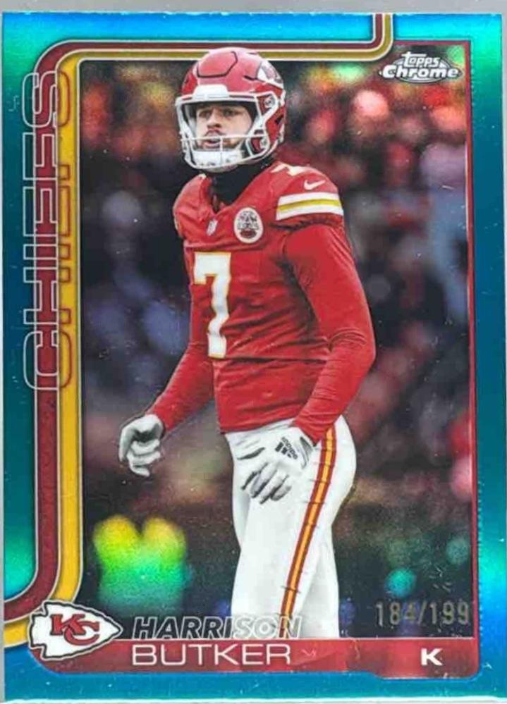 Harrison Butker [Aqua Refractor] #151