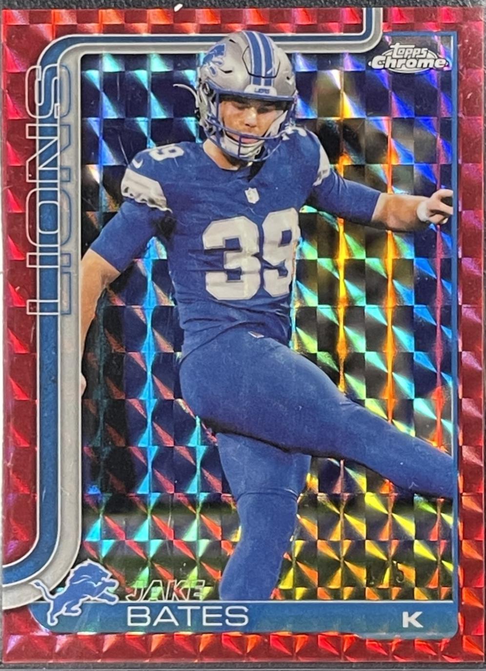 Jake Bates [Red Geometric Refractor] #105