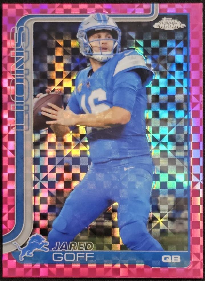 Jared Goff [X-Fractor Pink] #102