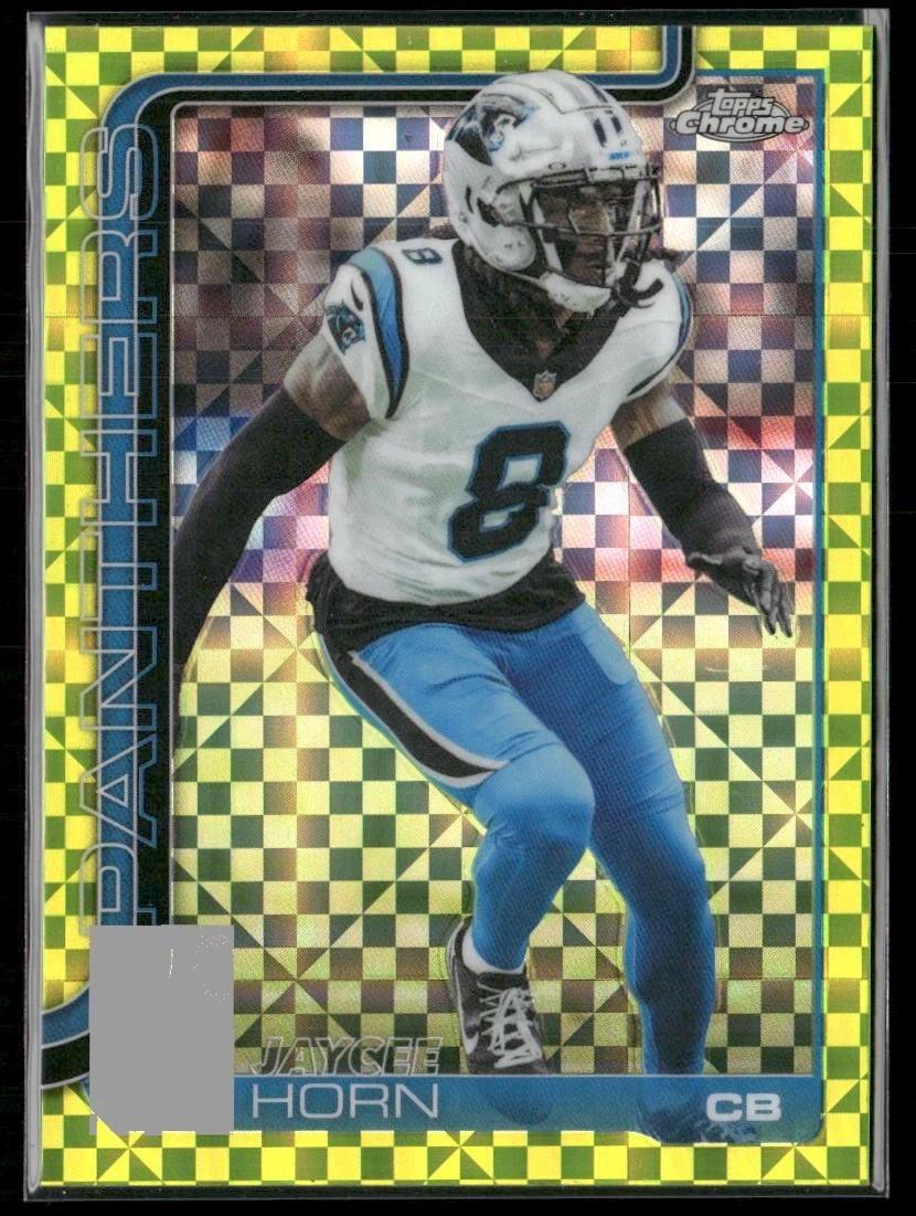 Jaycee Horn [X-Fractor Green] #41