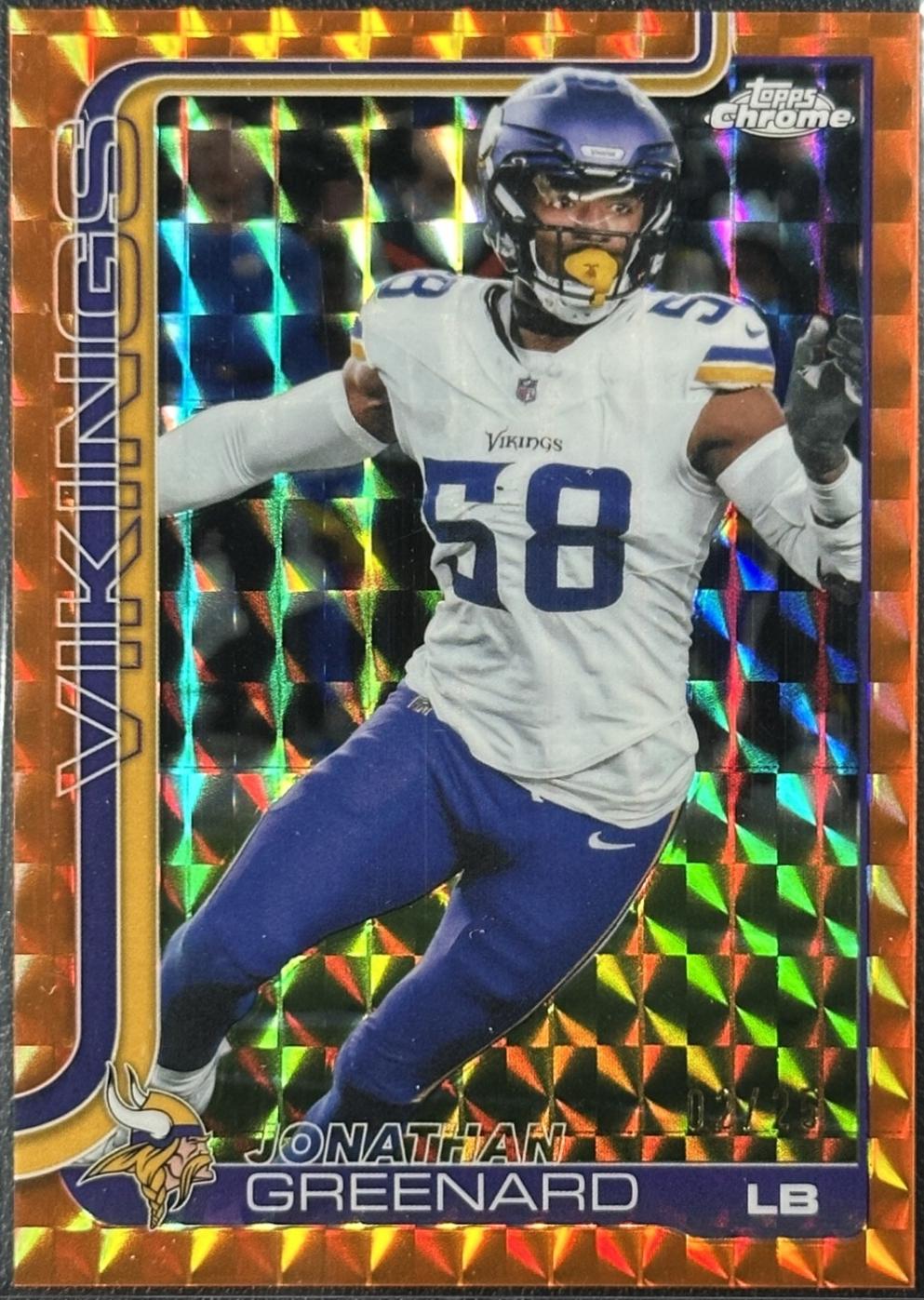 Jonathan Greenard [Orange Geometric Refractor] #197