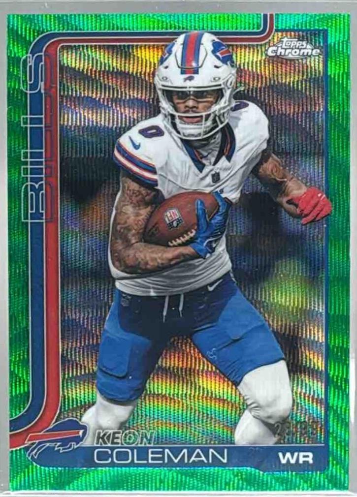 Keon Coleman [Green Wave Refractor] #30