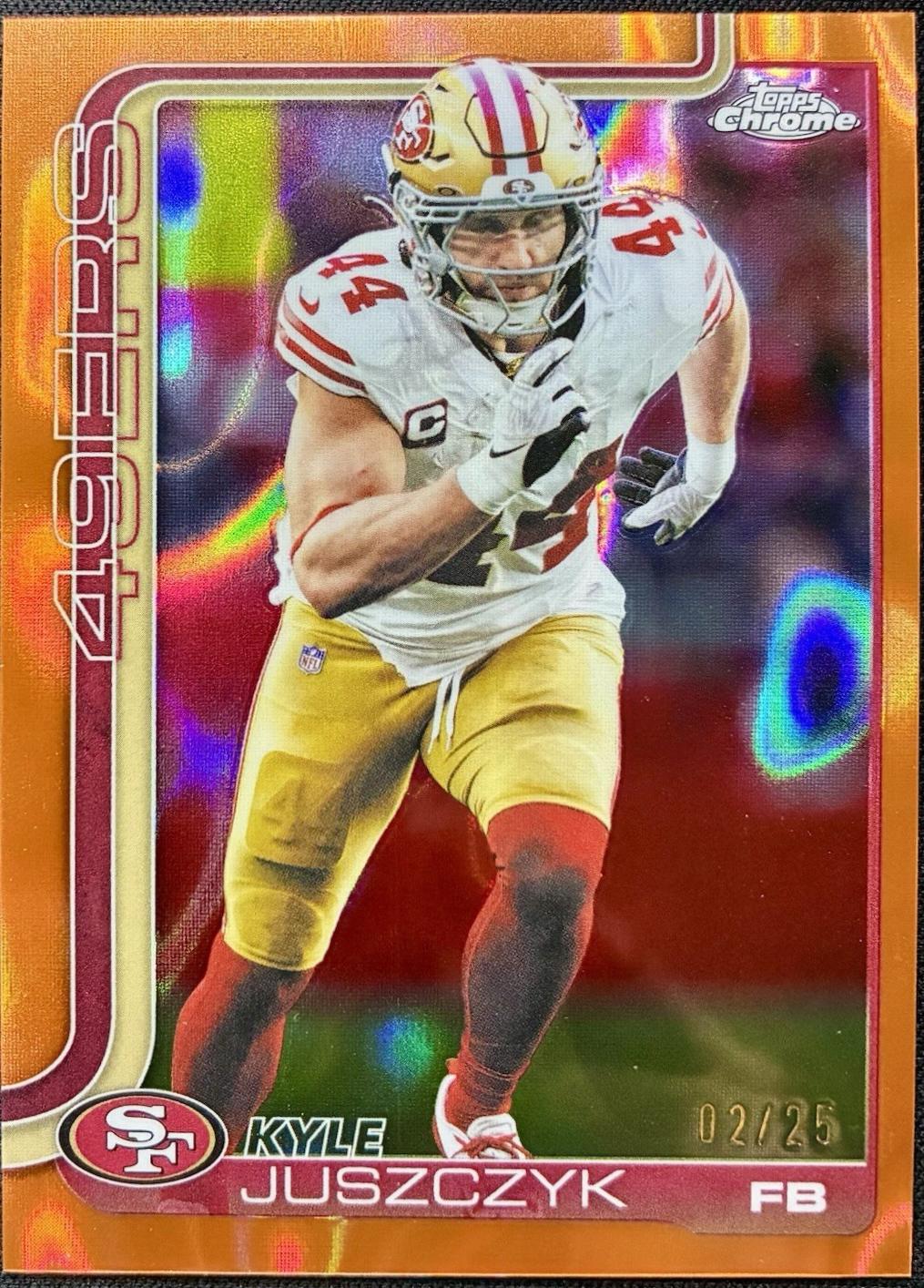 Kyle Juszczyk [Orange Refractor] #270