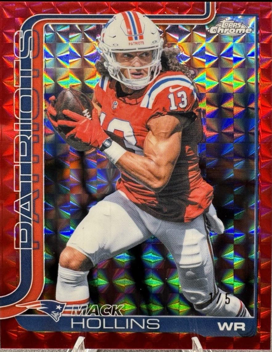 Mack Hollins [Red Geometric Refractor] #206