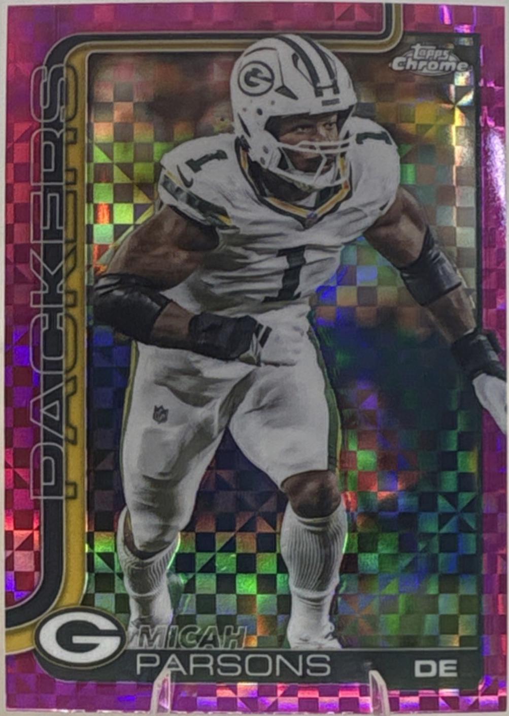 Micah Parsons [Pink Refractor] #77