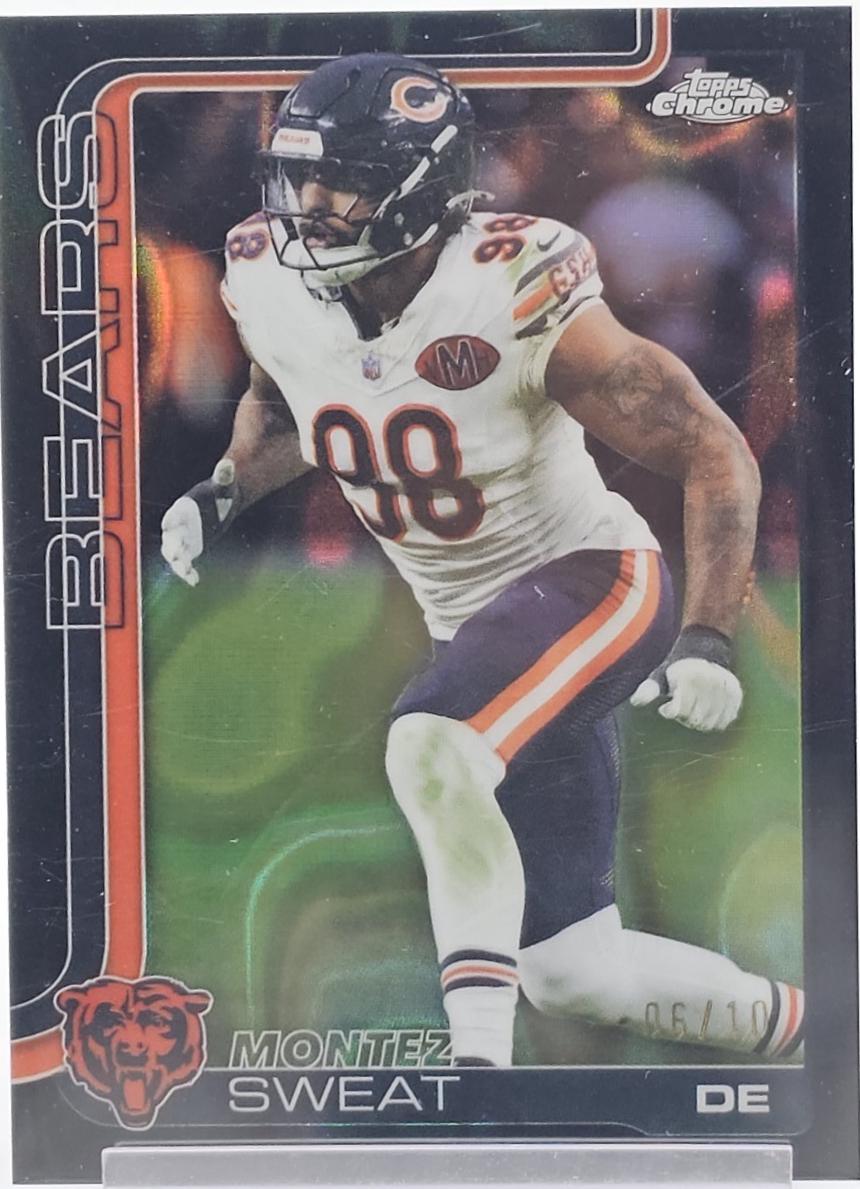 Montez Sweat [Black Refractor] #56