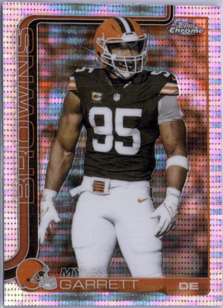 Myles Garrett [Purple Refractor] #70