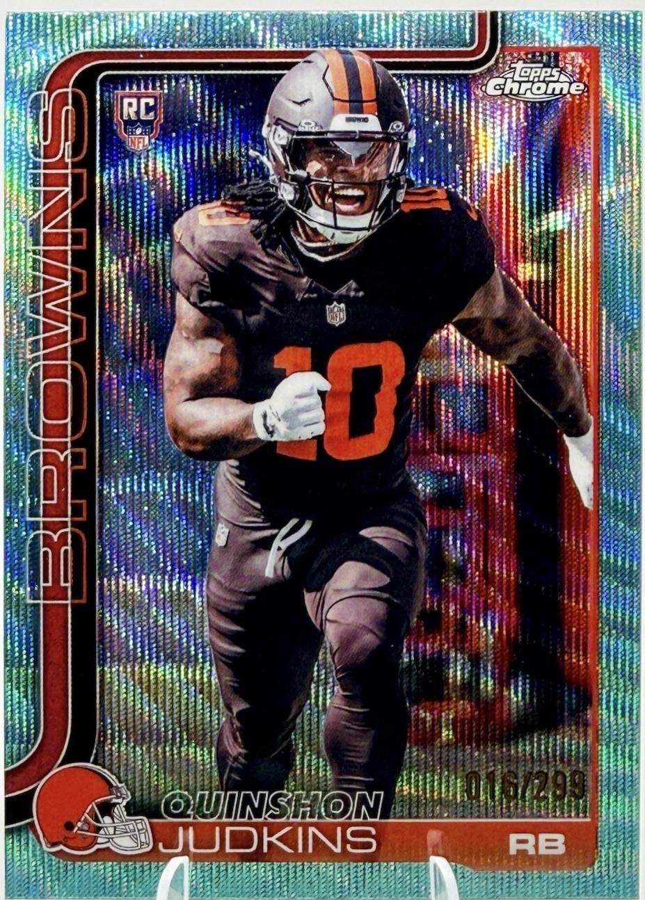 Quinshon Judkins [Teal Wave] #325