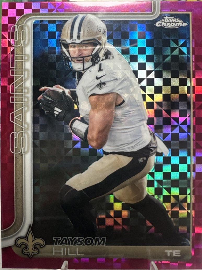 Taysom Hill [X-Fractor Pink] #222