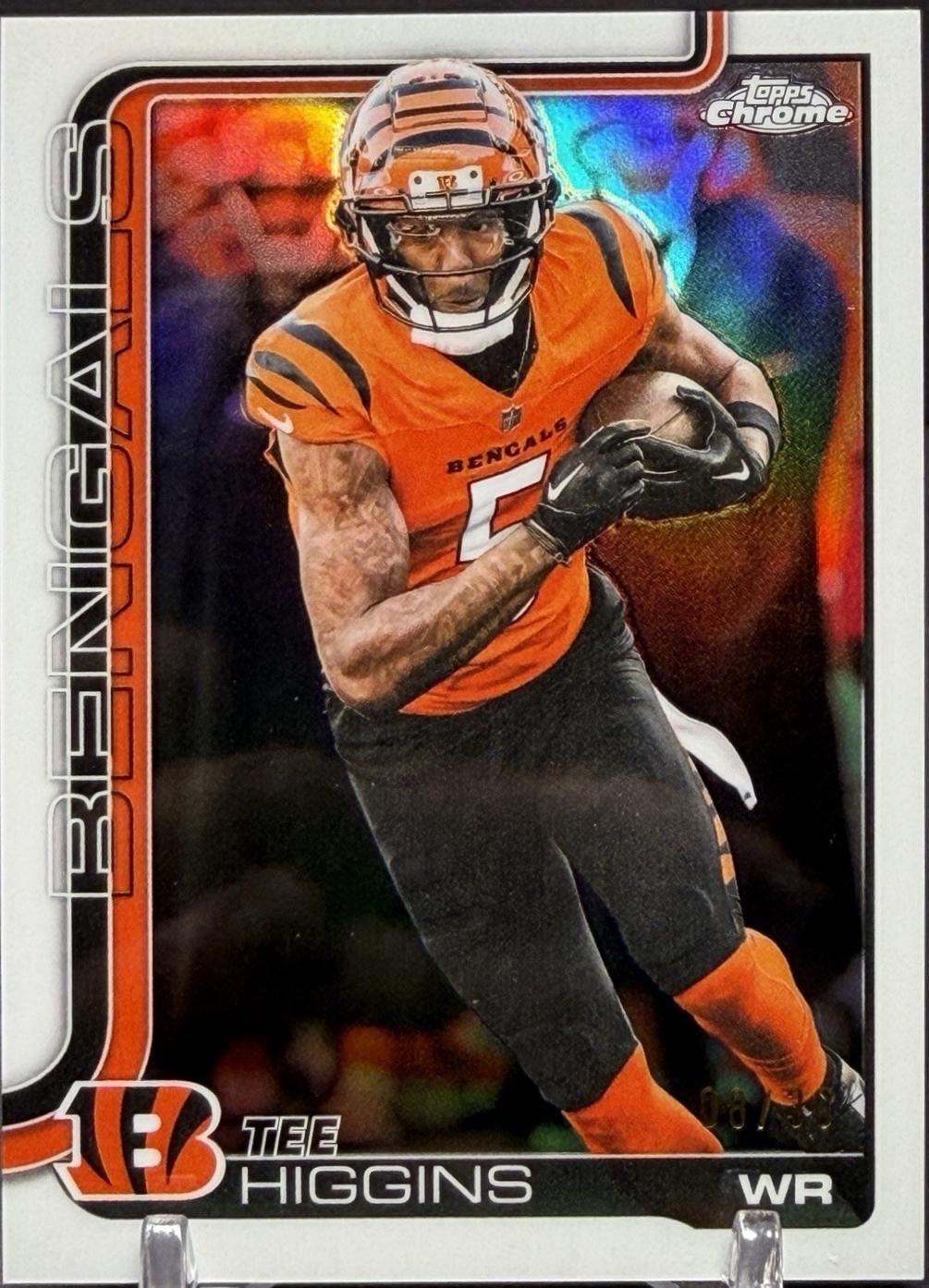 Tee Higgins [White Refractor] #59