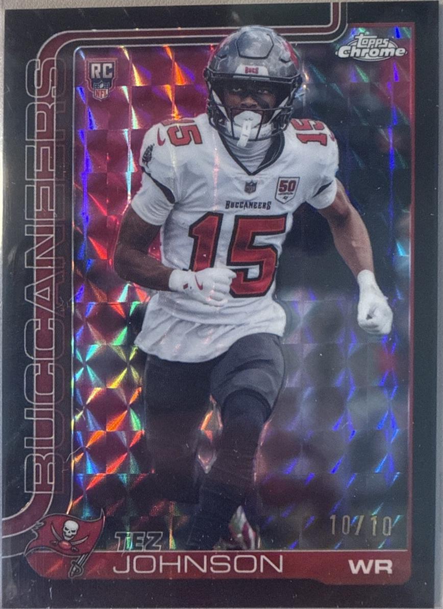 Tez Johnson [Black Geometric Refractor] #342