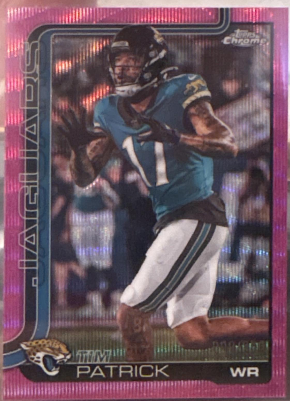 Tim Patrick [Pink Refractor] #96