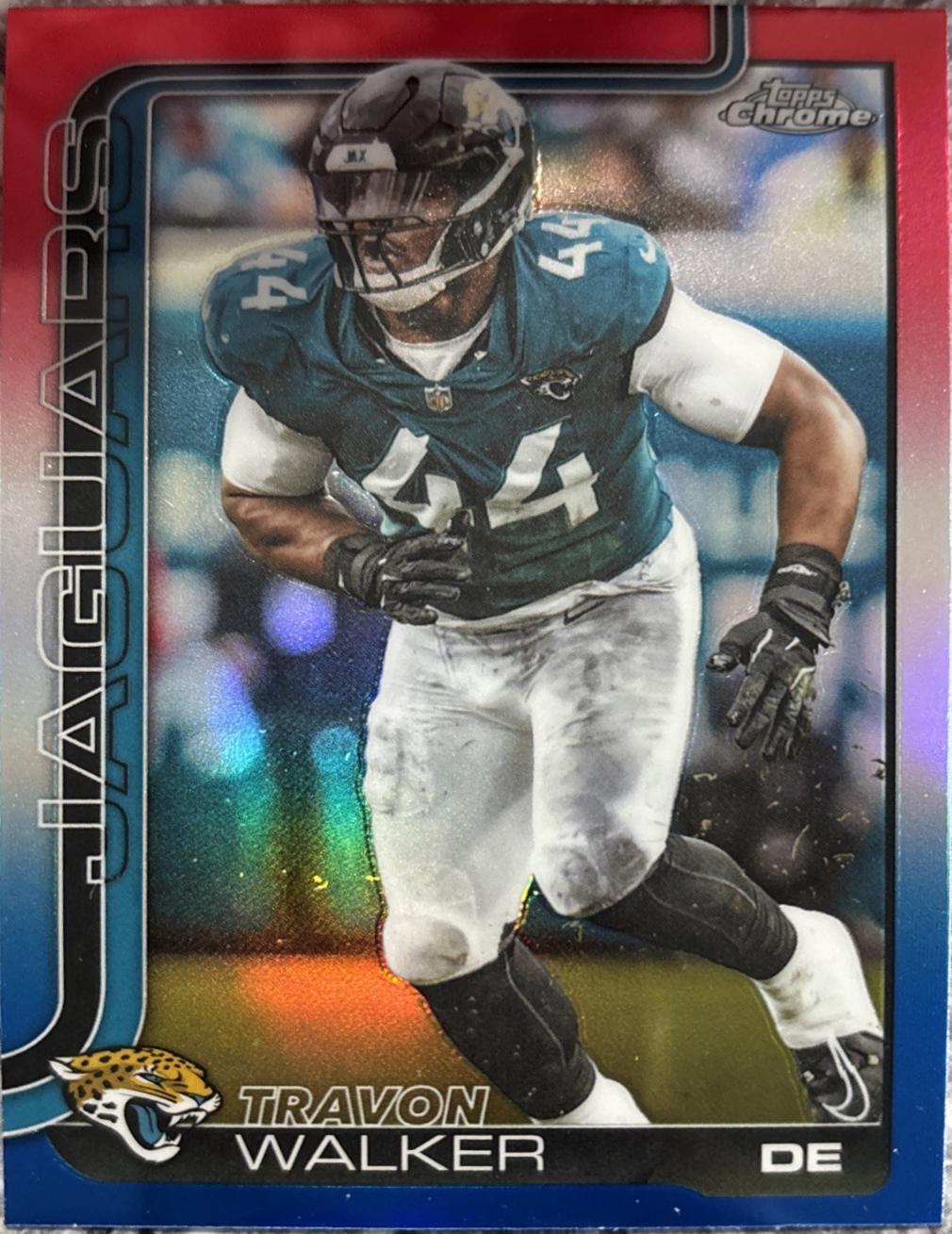 Travon Walker [Red White Blue Refractor] #141