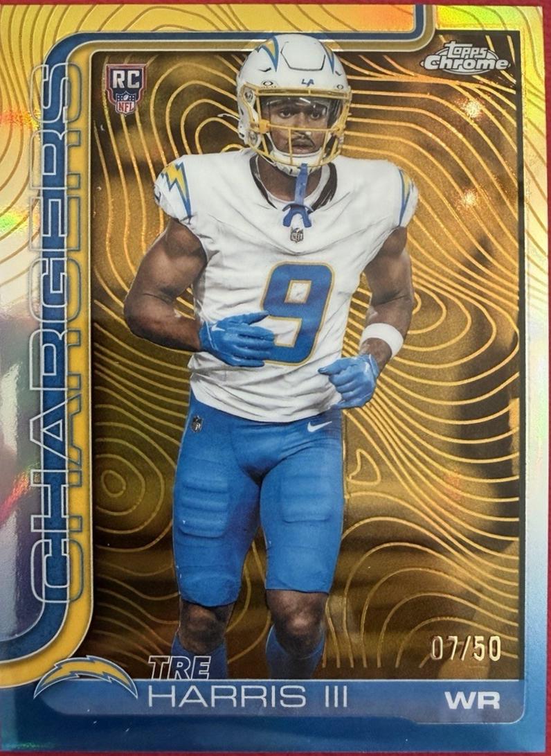 Tre Harris III [Gold Etch Variation] #338
