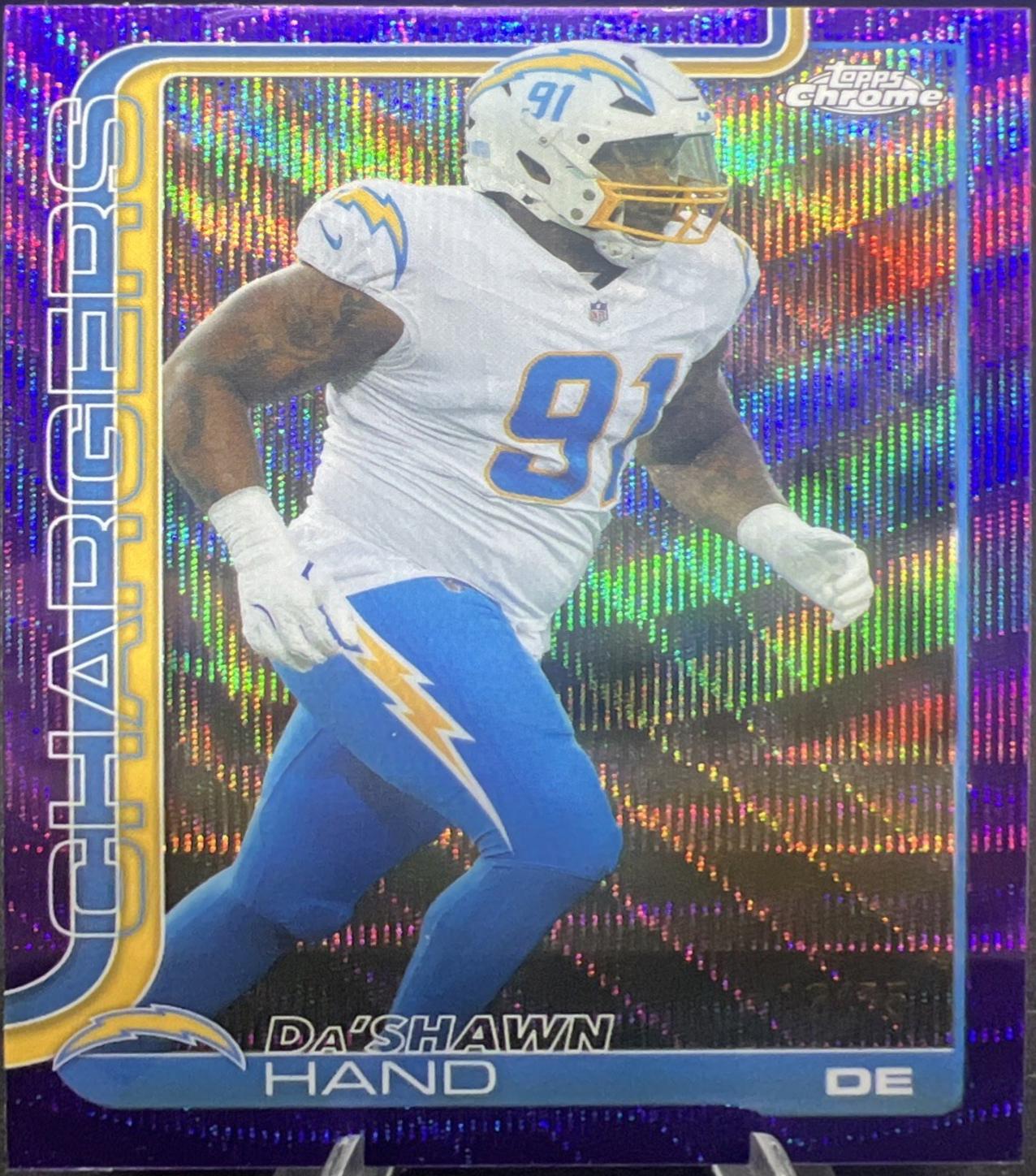 Da'Shawn Hand [Purple Wave Refractor] #164