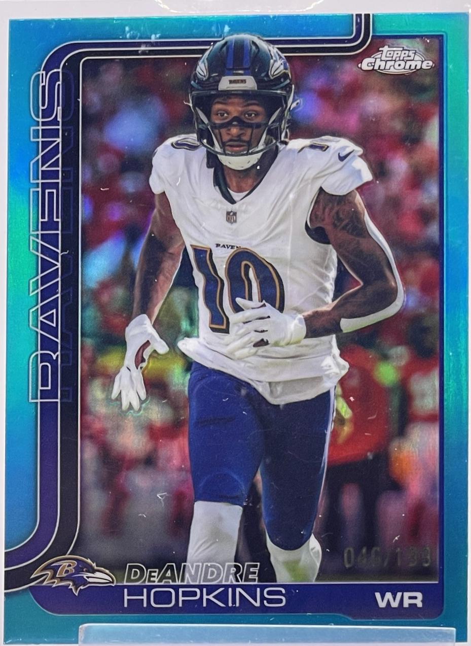 DeAndre Hopkins [Aqua Refractor] #20