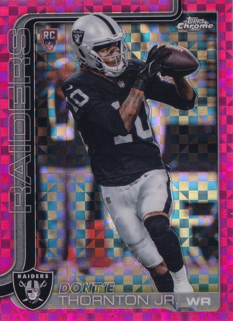 Dont'e Thornton Jr. [X-Fractor Pink] #385