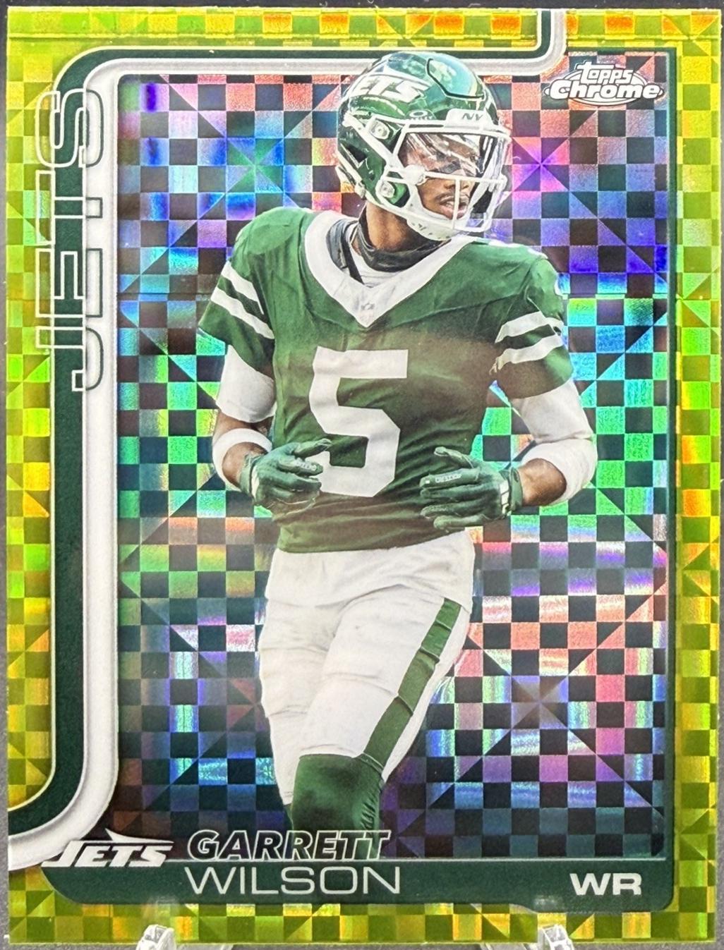 Garrett Wilson [X-Fractor Green] #235