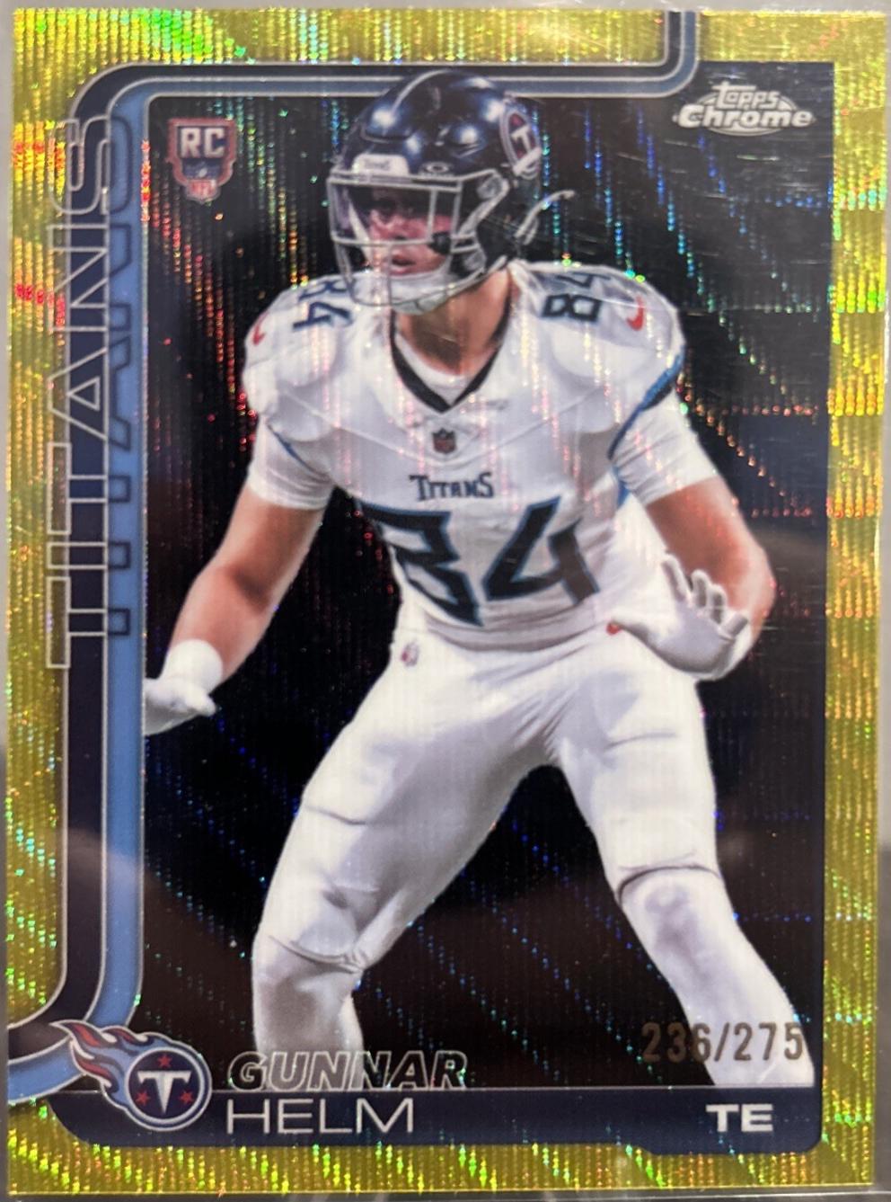 Gunnar Helm [Yellow Wave Refractor] #305