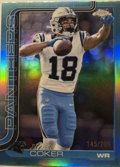 Jalen Coker [Teal Refractor] #39