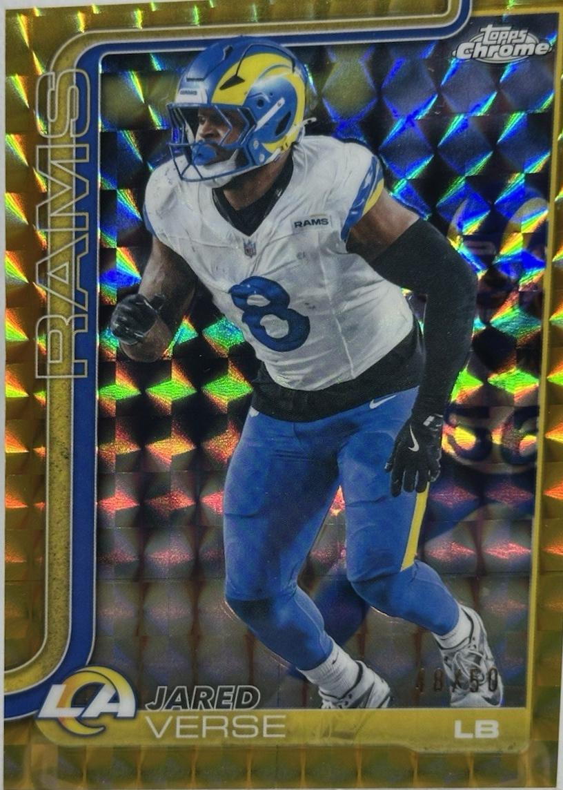 Jared Verse [Gold Geometric Refractor] #173