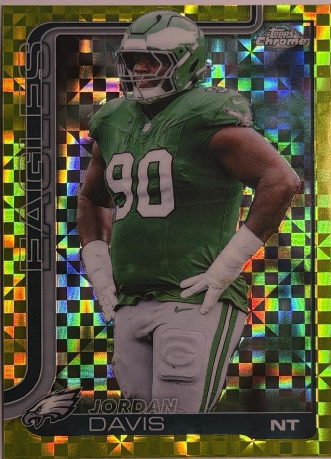 Jordan Davis [X-Fractor Green] #249